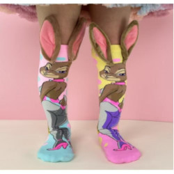 Cute girl medium tube three-dimensional fashion handmade ears handmade socks Mickey Minnie rabbit
