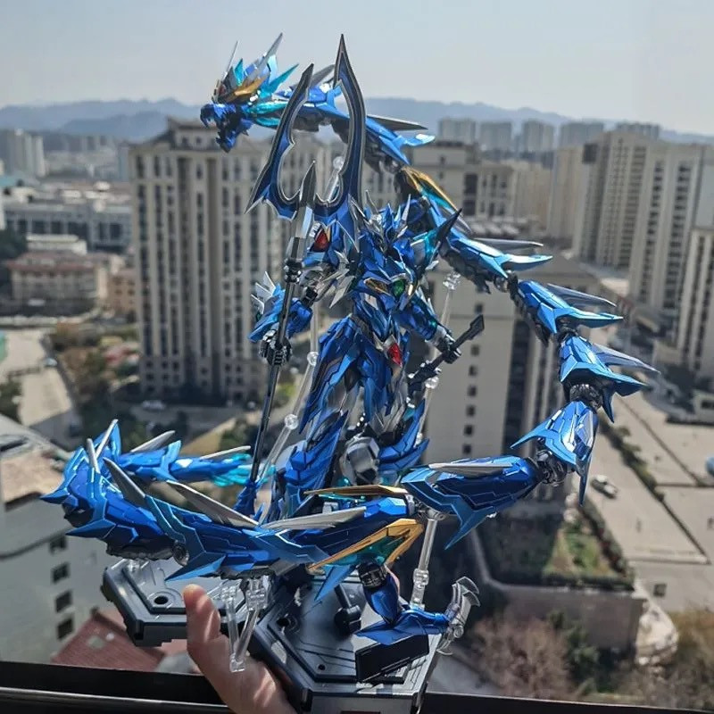 Modong nuclear Ao Bing Baiqi Qianshou metal color assembly model Guochuang mecha Nezha Weiyuanshi
