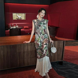 New Chinese style dress cheongsam skirt