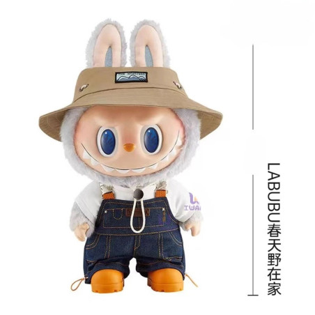 Labubu enamel doll hand-made blind box 18cm 38cm spring wild at home Labubu tide play ornament toy