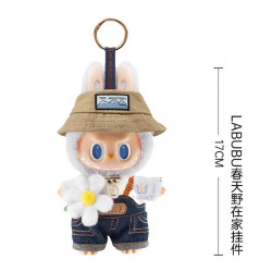 Labubu enamel doll hand-made blind box 18cm 38cm spring wild at home Labubu tide play ornament toy