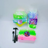 Archaeological excavation toy digging gem dinosaur egg rainbow princess DIY blind box hand-knock