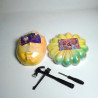 Archaeological excavation toy digging gem dinosaur egg rainbow princess DIY blind box hand-knock