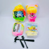 Archaeological excavation toy digging gem dinosaur egg rainbow princess DIY blind box hand-knock