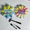 Archaeological excavation toy digging gem dinosaur egg rainbow princess DIY blind box hand-knock