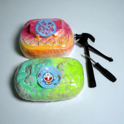 Archaeological excavation toy digging gem dinosaur egg rainbow princess DIY blind box hand-knock