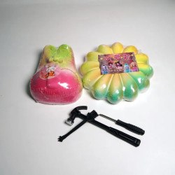 Archaeological excavation toy digging gem dinosaur egg rainbow princess DIY blind box hand-knock