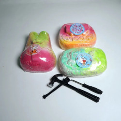 Archaeological excavation toy digging gem dinosaur egg rainbow princess DIY blind box hand-knock