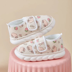 Maternity shoes with plush postpartum soft-soled pregnant women's shoes maternity thick-soled slippers October 11