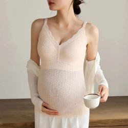 Pregnant women's suspenders, bra-free vest, pregnancy, postpartum wear, underwear, top