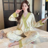 Maternity pajamas summer pure cotton maternity clothes set maternity homewear
