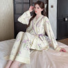 Maternity pajamas summer pure cotton maternity clothes set maternity homewear