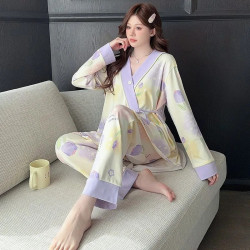 Maternity pajamas summer pure cotton maternity clothes set maternity homewear