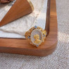 Women's vintage colorful pearl ring