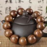 Natural gold sandalwood Buddhist beads bracelet