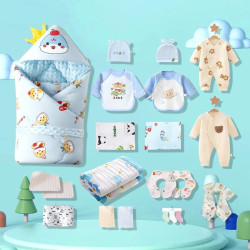 Baby waiting bag 25 pieces of newborn maternity quilt bag single jumpsuit half-back suit
