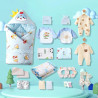 Baby waiting bag 25 pieces of newborn maternity quilt bag single jumpsuit half-back suit