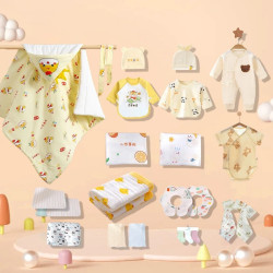 Baby waiting bag 25 pieces of newborn maternity quilt bag single jumpsuit half-back suit
