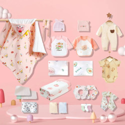 Baby waiting bag 25 pieces of newborn maternity quilt bag single jumpsuit half-back suit