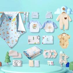 Baby waiting bag 25 pieces of newborn maternity quilt bag single jumpsuit half-back suit
