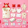 Baby waiting bag 25 pieces of newborn maternity quilt bag single jumpsuit half-back suit