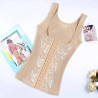 Three-breasted body shaping vest, belly-tight top, women's postpartum waistband, beautiful back and chest straight