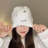 Cute maternity hat postpartum windproof pure cotton maternity hat turban sitting maternity hair band