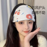 Cute maternity hat postpartum windproof pure cotton maternity hat turban sitting maternity hair band