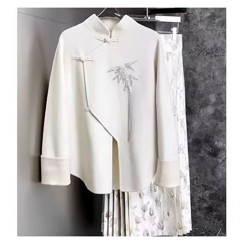 New Chinese style women's clothing cool and high-end retro Chinese style cheongsam New Chinese style women's clothing cool and high-end retro Chinese style cheongsam