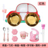 Food-grade meal plate grid children's baby household 304 stainless steel children's meal bowl rice plate