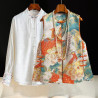 Chinese style women's jacquard brocade vest