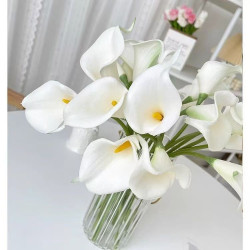 ins calla lily artificial flower bouquet fake flower living room decoration