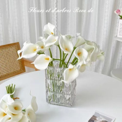 ins calla lily artificial flower bouquet fake flower living room decoration