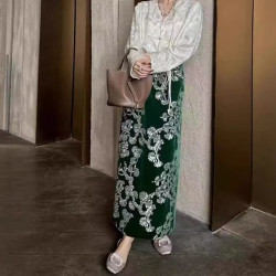 New Chinese style velvet suit for women