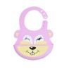 Baby eating bib, rice bag, waterproof silicone bib, baby children's eating bib, meal bag, wash-free