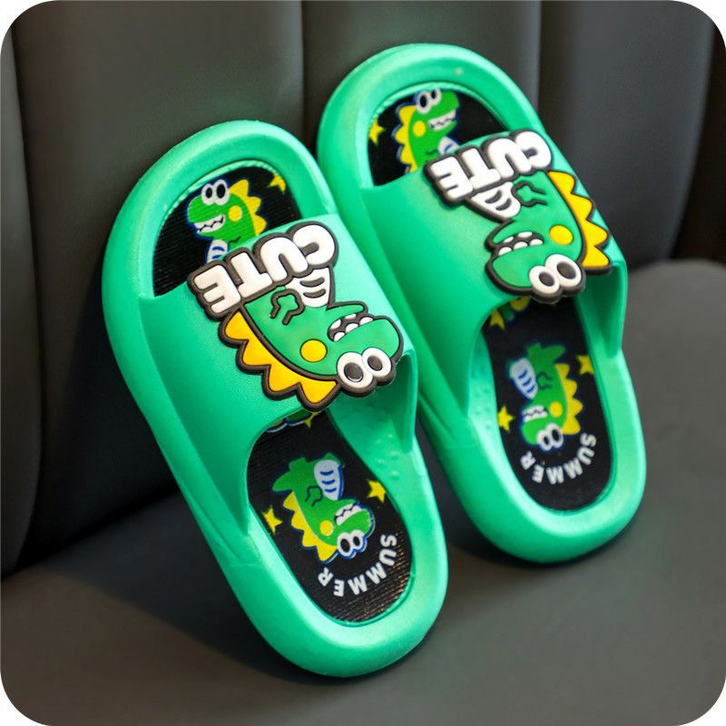 Children's slippers, boys, boys, babies, four seasons, indoor bathing, cute boys, home use, non-slip