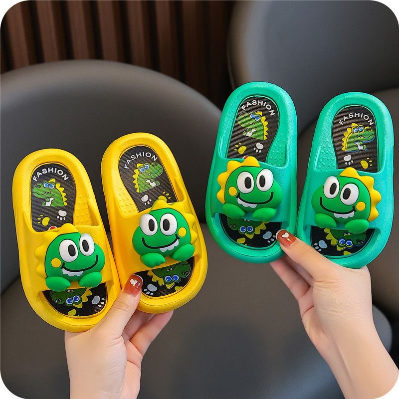 Children's slippers, boys, boys, babies, four seasons, indoor bathing, cute boys, home use, non-slip