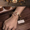 Niche retro ethnic style bracelet female Tibetan handmade