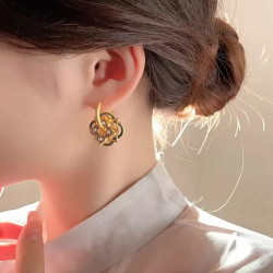 Guliya retro Chinese style earrings for women