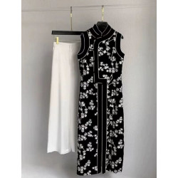 Summer fashion outfits are both cool and beautiful, new Chinese style skirt suits