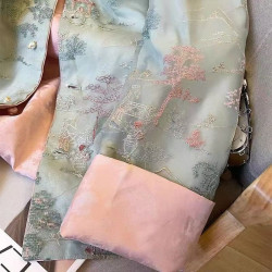 New Chinese style jacket women's retro tops reversible women's clothing