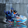 Girls' two-wheeled runaway shoes children's Kulomi charging luminous shoes skates shrink pulley shoes