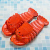 Creative Internet celebrity cartoon lobster parent-child personality beach home non-slip outdoor slippers