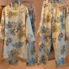 European goods summer new design heavy industry Chinese style two piece suit