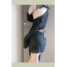 New fashion swimsuit  four-piece separate skirt-style hollow conservative swimsuit for women beach hot spring bikini.