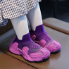 Baby mesh shoes, children's sneakers, summer breathable boys' and girls' fashion one-foot coconut shoes