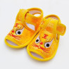 Tiger head birthday shoes bell shoes tail shoes embroidered men's and women's 0-1 years old pomegranate shoes