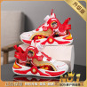 Nezha boys' shoes children's sports basketball shoes mesh breathable student running single mesh shoes