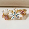 Exotic beach ocean starfish coral lake bracelet shell anchor diamond bracelet girls Bohemian