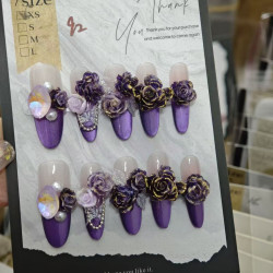 Color cat's eye carving pure handmade niche new Chinese style